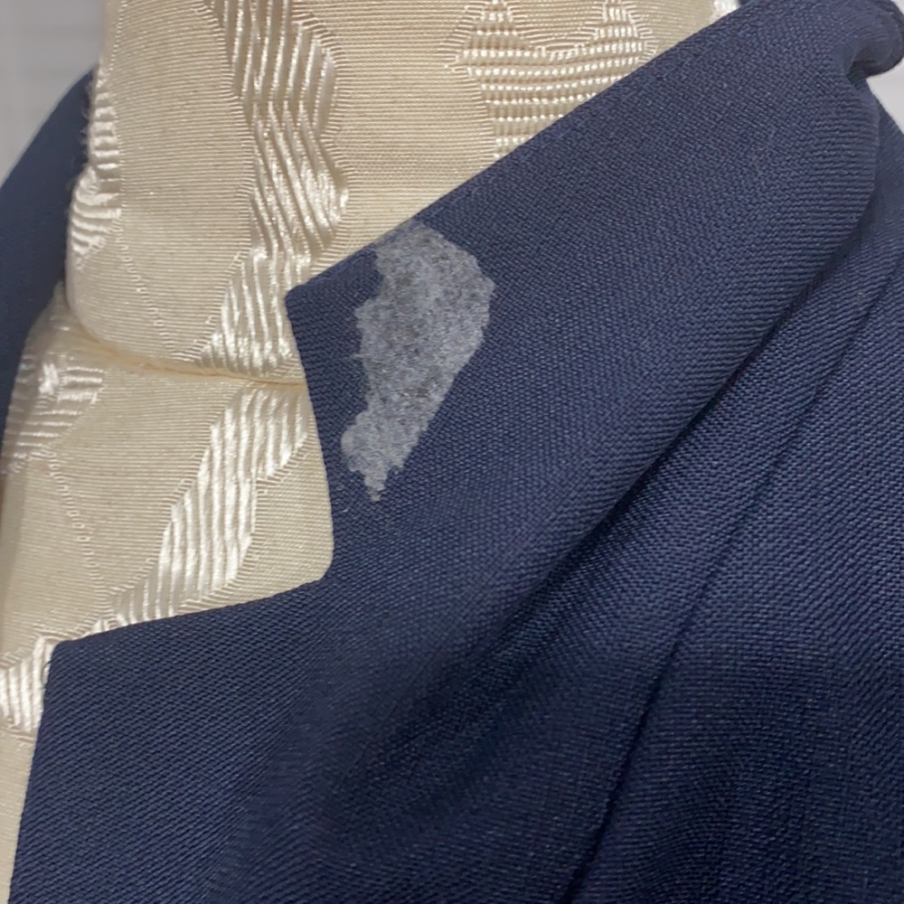 Norton McNaughton Petite navy blue blazer, size 4p - Picture 6 of 10